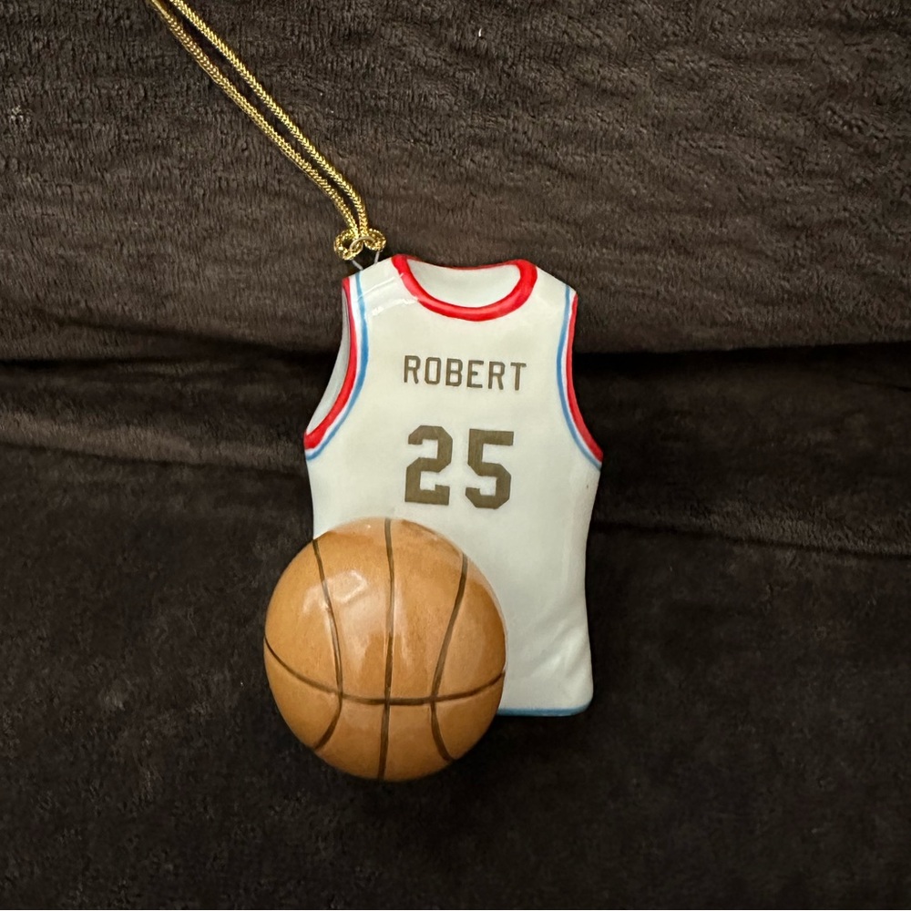 Lenox Basketball Ornament
